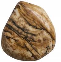 Jaspis obrázkový tromlovaný L