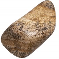 Jaspis obrázkový tromlovaný XL