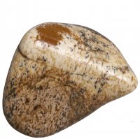 Jaspis obrázkový tromlovaný L