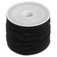 Pruženka kulatá černá; 1,5 mm (45 m)