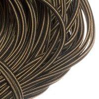 Pruženka dvojbarevná žlutočerná; 2 mm (1 m)