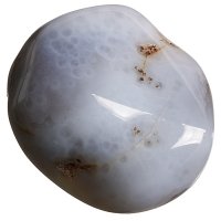 Achát šedý tromlovaný L