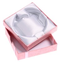 Dárková krabička žlutá 9x9x2 cm