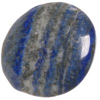 Lapis lazuli, tromlovaná placička 41 mm
