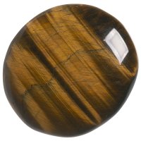 Tygří oko, tromlovaná placička 45 mm