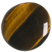 Tygří oko, tromlovaná placička 42 mm