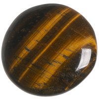 Tygří oko, tromlovaná placička 40 mm