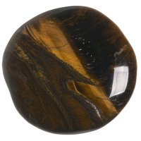 Tygří oko, tromlovaná placička 43 mm