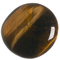 Tygří oko, tromlovaná placička 36 mm