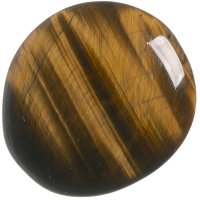 Tygří oko, tromlovaná placička 43 mm