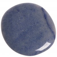 Křemen modrý, tromlovaná placička 44 mm