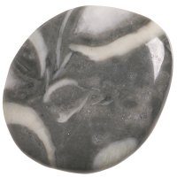 Mušlový kámen, tromlovaná placička 43 mm