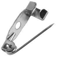 Brožový můstek platinový, 15x5 mm, (20 ks)