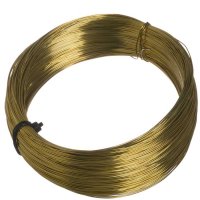 Mosazný drát polotvrdý, 2 mm (1 m)