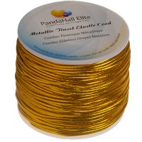 Pruženka kulatá zlatá, 2 mm; 50 m