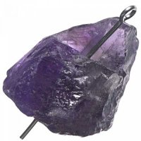 Ametyst surový vrtaný 22-28 mm