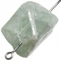 Fluorit zelený, surový, vrtaný, 18- 22 mm