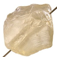 Citrín surový, vrtaný 27-32 mm