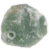 Avanturín zelený surový, vrtaný 22-28 mm