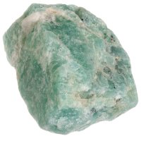 Amazonit surový, vrtaný 22-28 mm