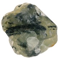 Prehnit surový vrtaný, šňůra 40 cm