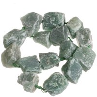 Avanturín surový vrtaný, šňůra 40 cm