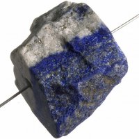 Lapis lazuli vrtaný, šňůra 40 cm