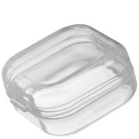 Dóza plastová zacvakávací, 33x35x17 mm, 2 ks