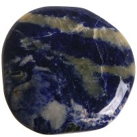 Sodalit, tromlovaná placička 47 mm