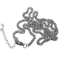 Řetízek z chirurgické oceli, 3 mm (47+5 cm)