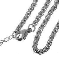 Řetízek z chirurgické oceli, 3 mm (47+5 cm)