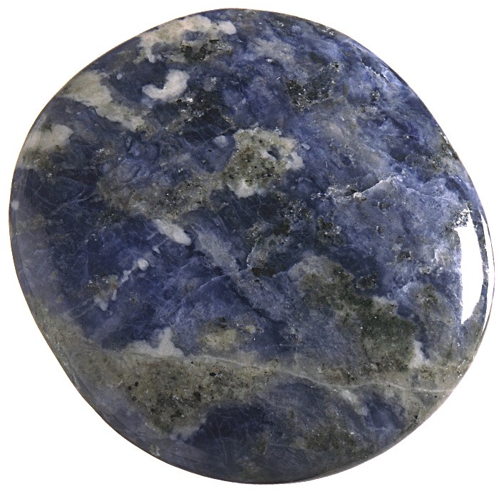 Sodalit, tromlovaná placička 42 mm