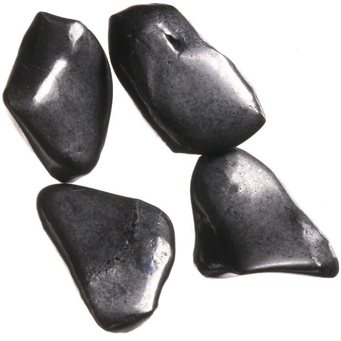 Šungit tromlovaný M, 4 ks