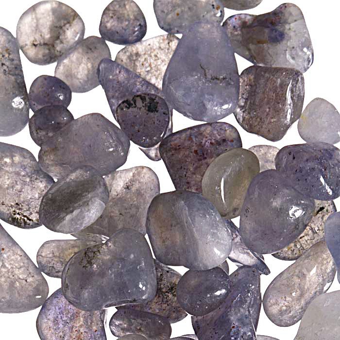 Tanzanit tromlovaný 4-10 mm, 20 g