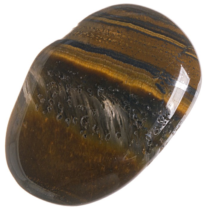 Tygří kůže, tromlovaná placička 27 mm