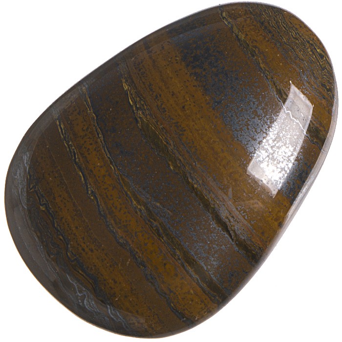 Tygří kůže, tromlovaná placička 42 mm