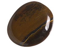 Tygří kůže, tromlovaná placička 24 mm