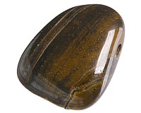 Tygří železo, vrtaný přívěsek 25 mm