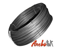 Vázací drát černý, žíhaný, 1 mm, svitek 4 kg