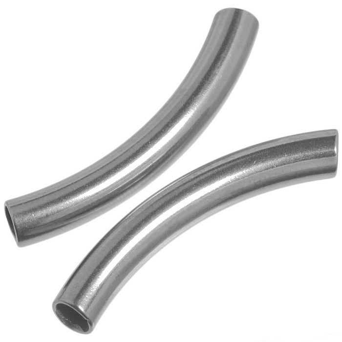 Velká trubička z nerezové oceli, 40x6 mm