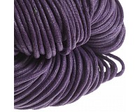 Voskovaná šňůra fialová 2 mm (5 m)
