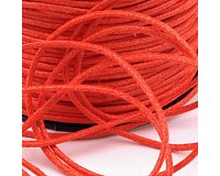 Voskovaná šňůra oranžová, 1,5 mm (5 m)