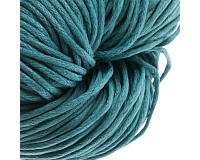 Voskovaná šňůra tyrkysová, 1 mm (5 m)