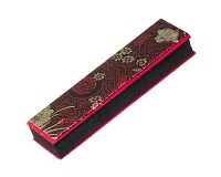 Vyšívaná dárková krabička, 25x6,4x3,7 cm