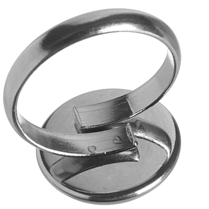 Základ pro prstýnek z nerez oceli s lůžkem 14 mm